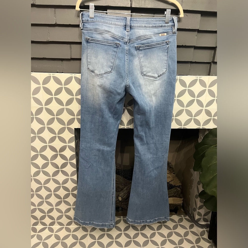 KanCan Petite Button Fly Flare Jeans - size 11/29 - Picture 5 of 8